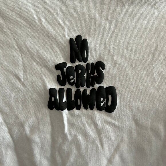 No Jerks Allowed Mesh Long Sleeved T Shirt - Picture 2 of 5
